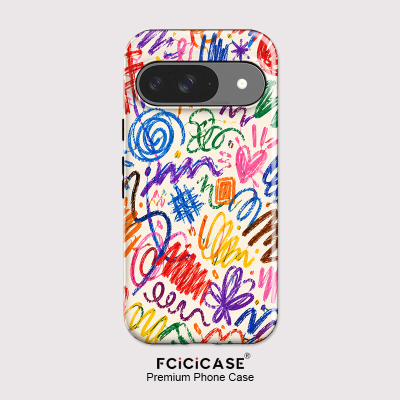 Google Pixel 9 - Casing Ponsel Lukisan Seni Fcicicase untuk