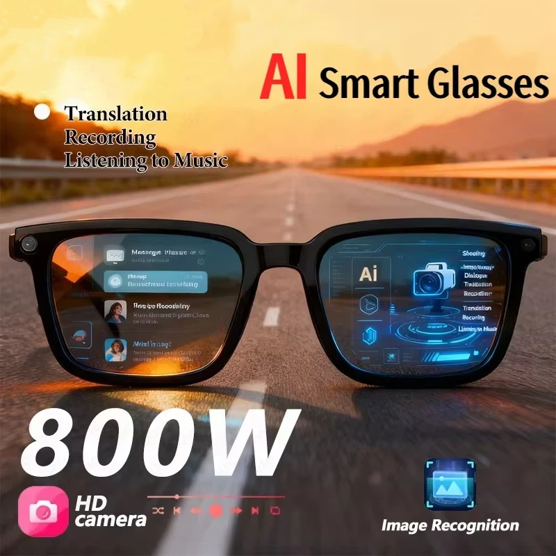Smart Glasses Lens - Kacamata Pintar OnePlus AI 8K HD