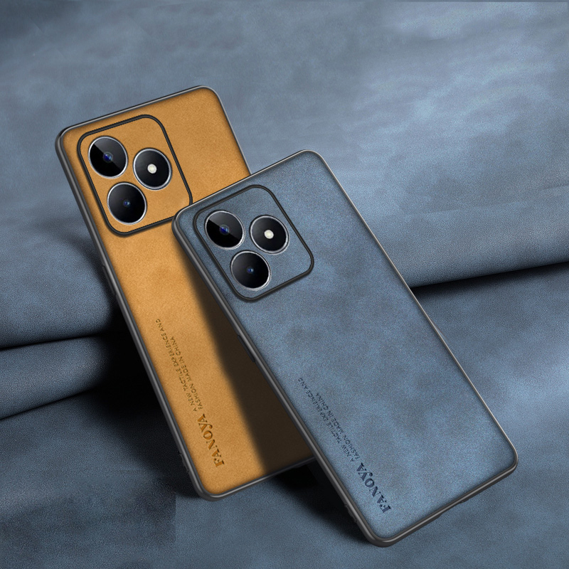 Casing kulit Matte tahan gunca - Realme Note 50 ulasan dan harga
