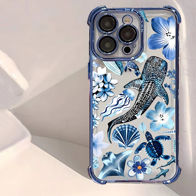 Casing Ponsel Motif Hiu Laut U - Vivo Y28 ulasan dan harga