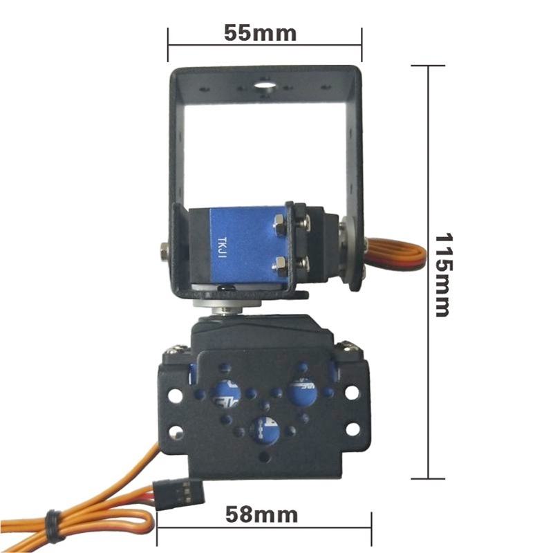 2 DOF robotik Pan dan Tilt Ser - Hydration Sensor Skin ulasan dan harga